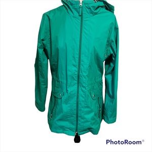 Natural Reflections Rain Jacket, Size Large. EUC.
